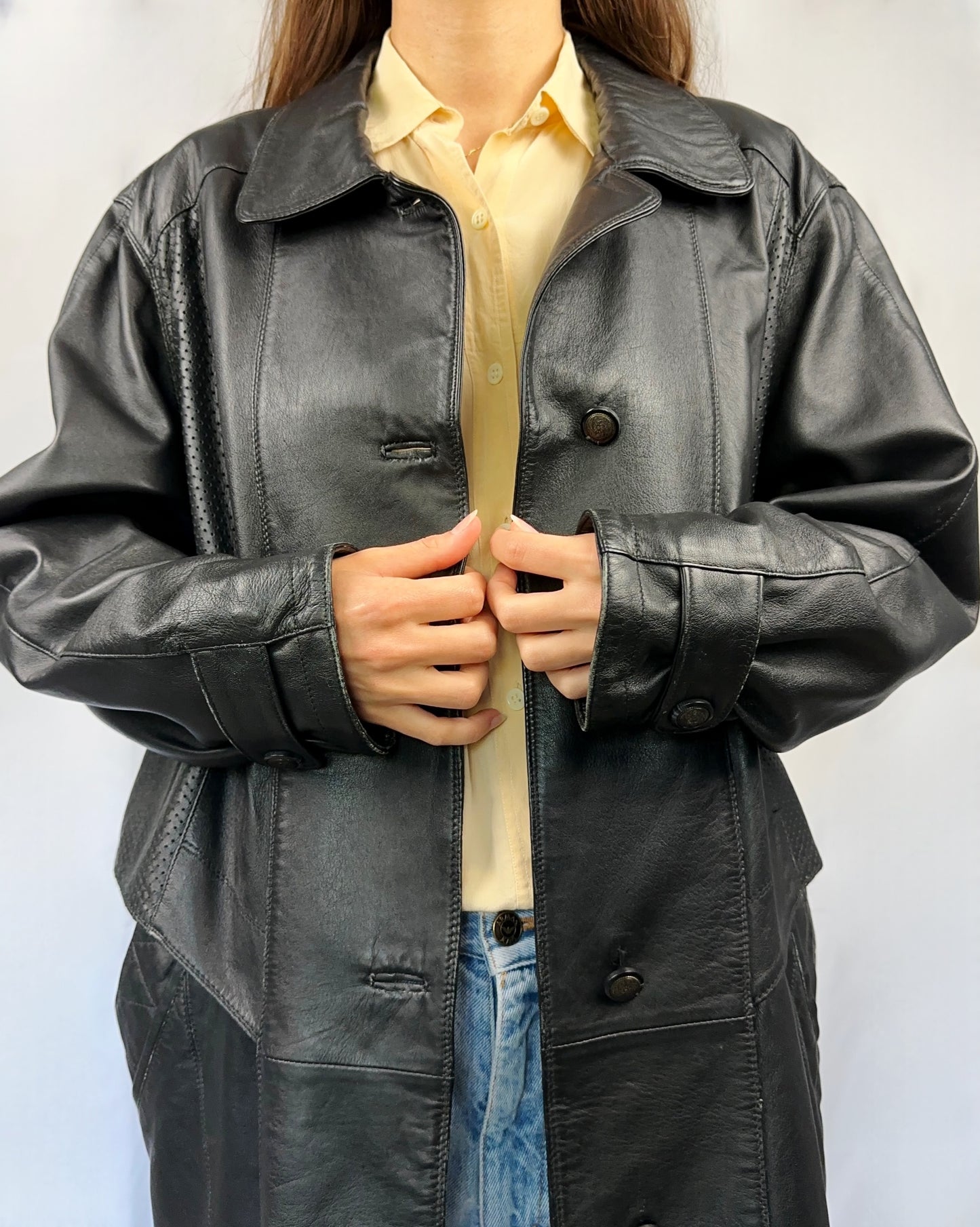 Giacca in vera pelle Nappa