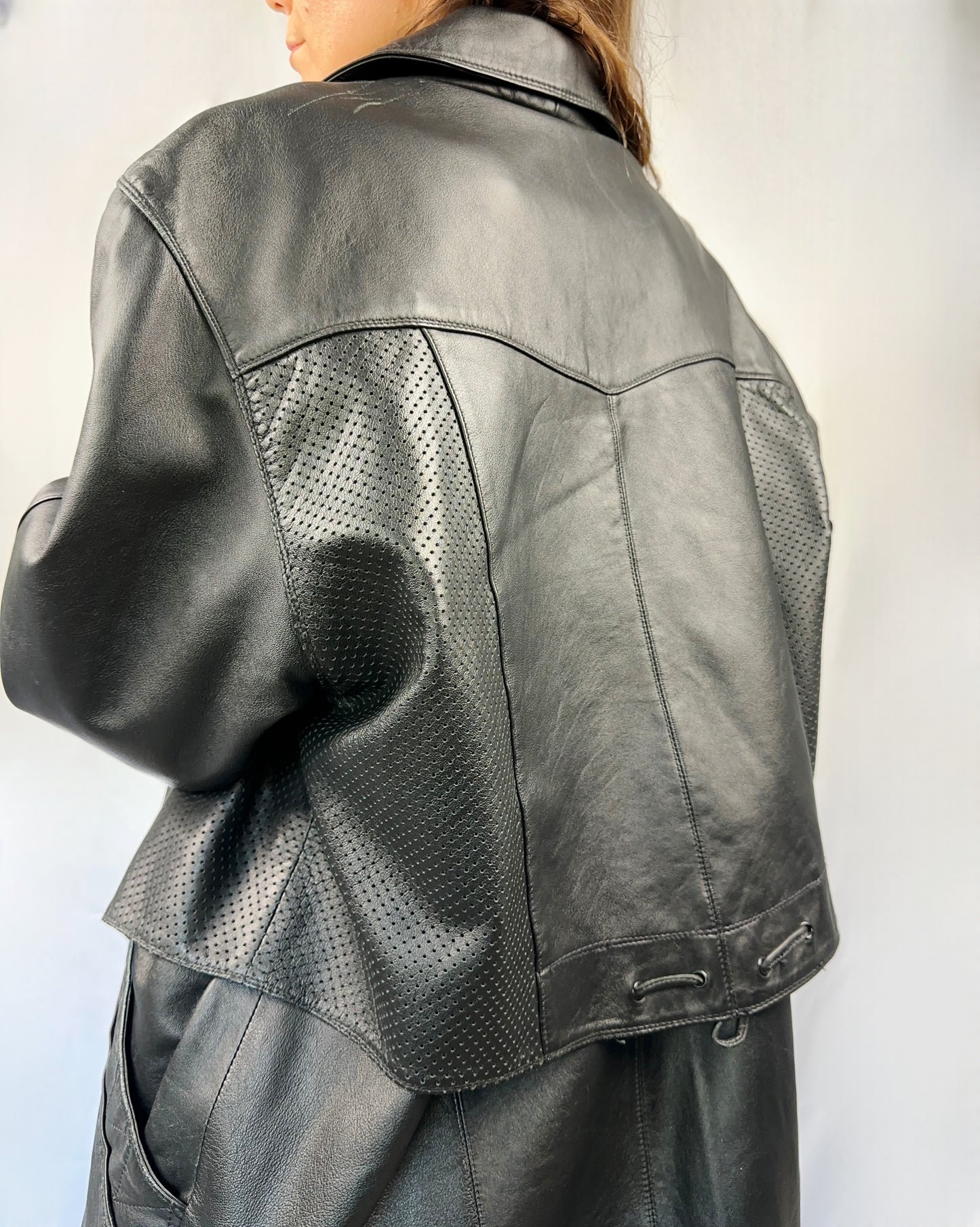 Giacca in vera pelle Nappa