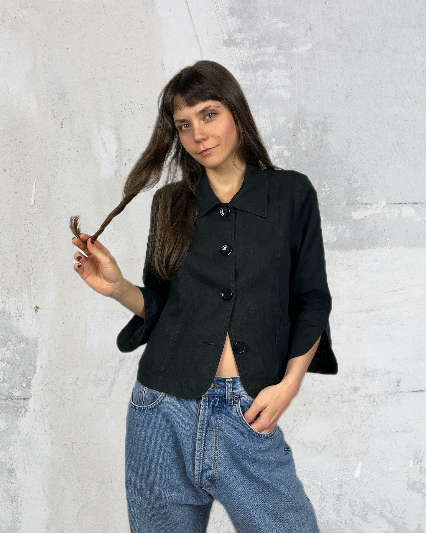 Camicia in puro lino