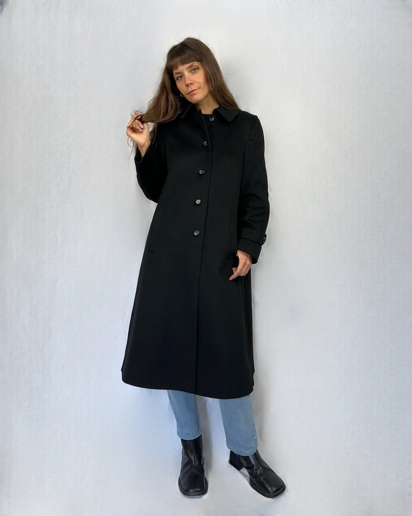 Cappotto Loden nero perfetto