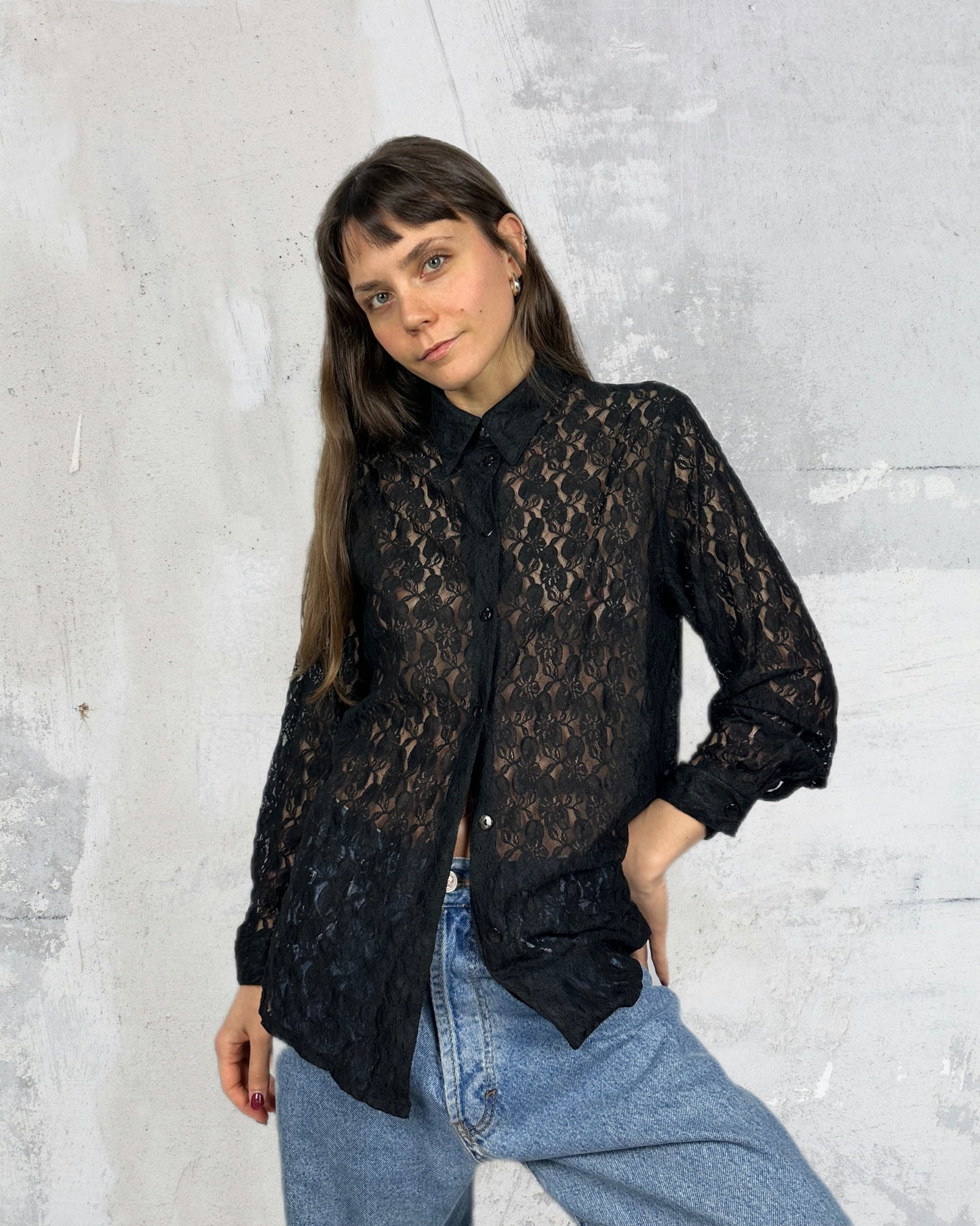 Camicia in pizzo