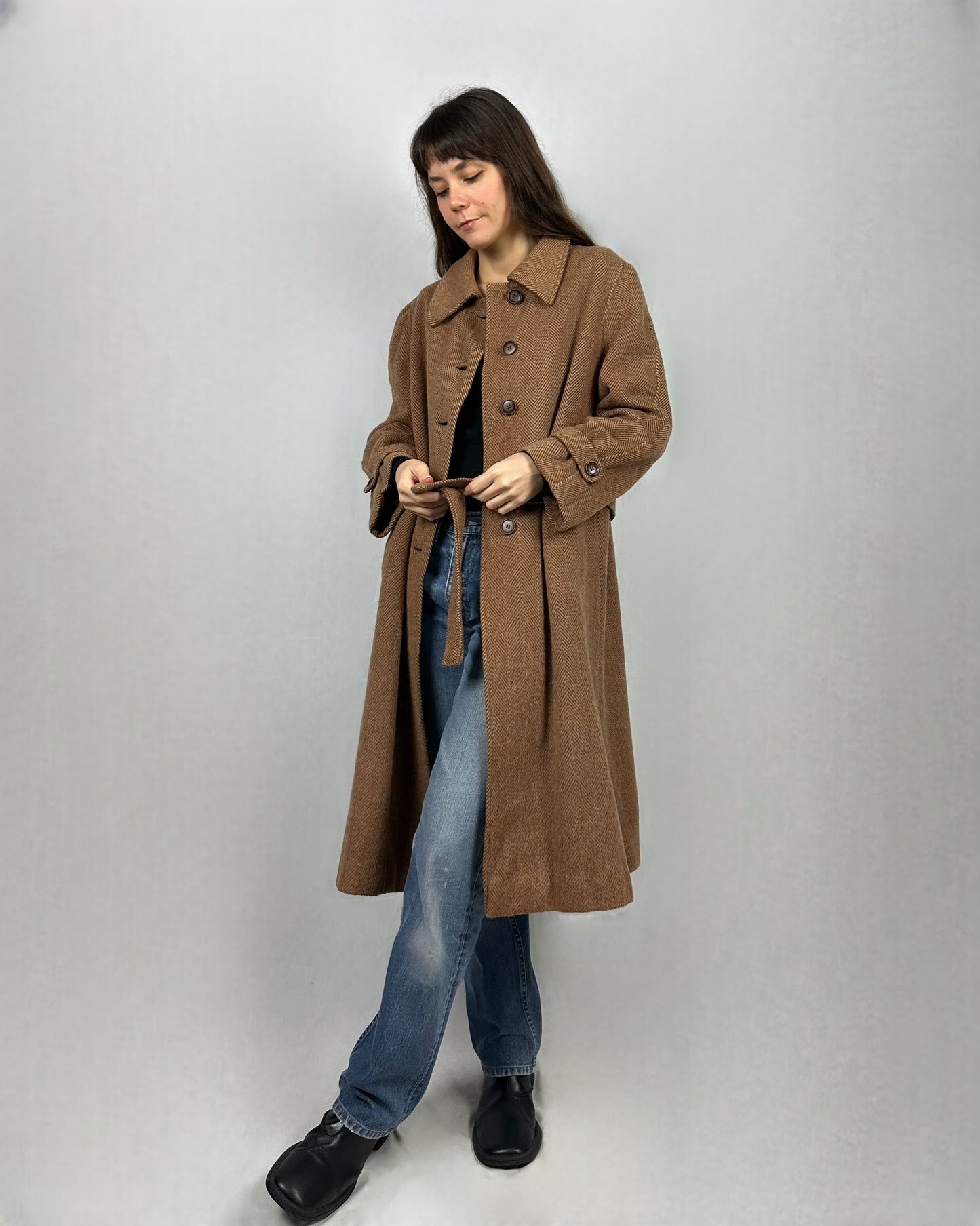 Cappotto cammello