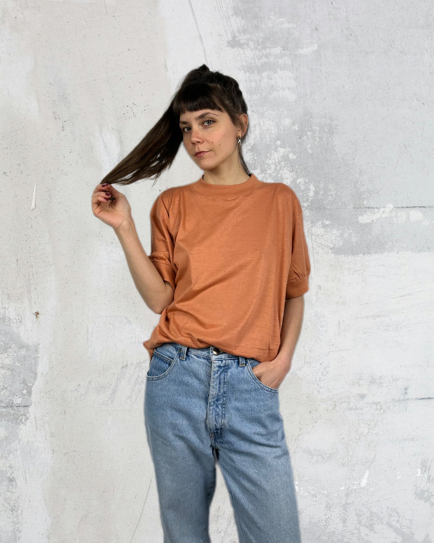 T-shirt mattone