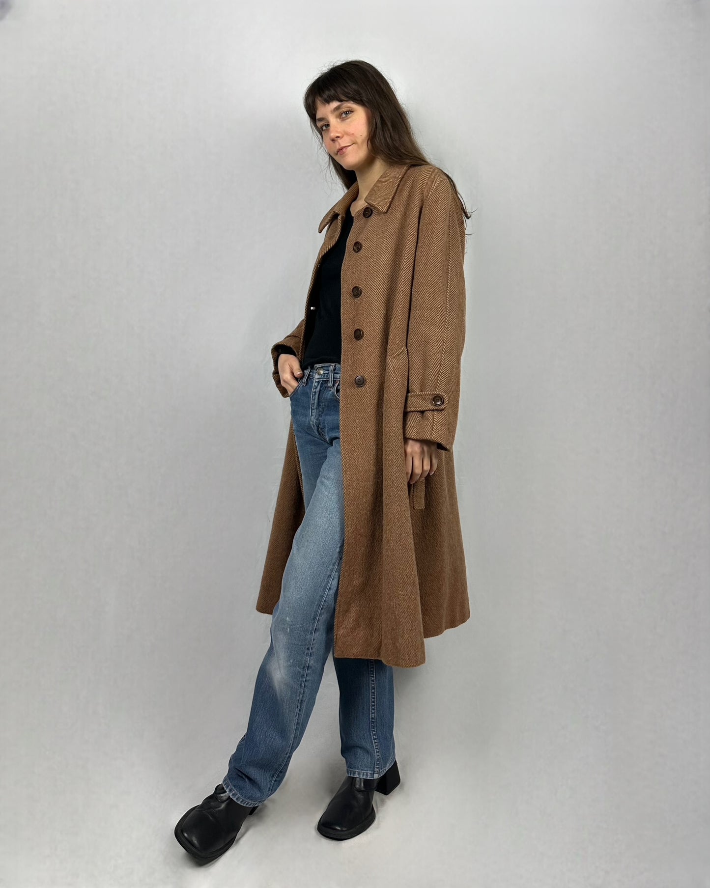 Cappotto cammello