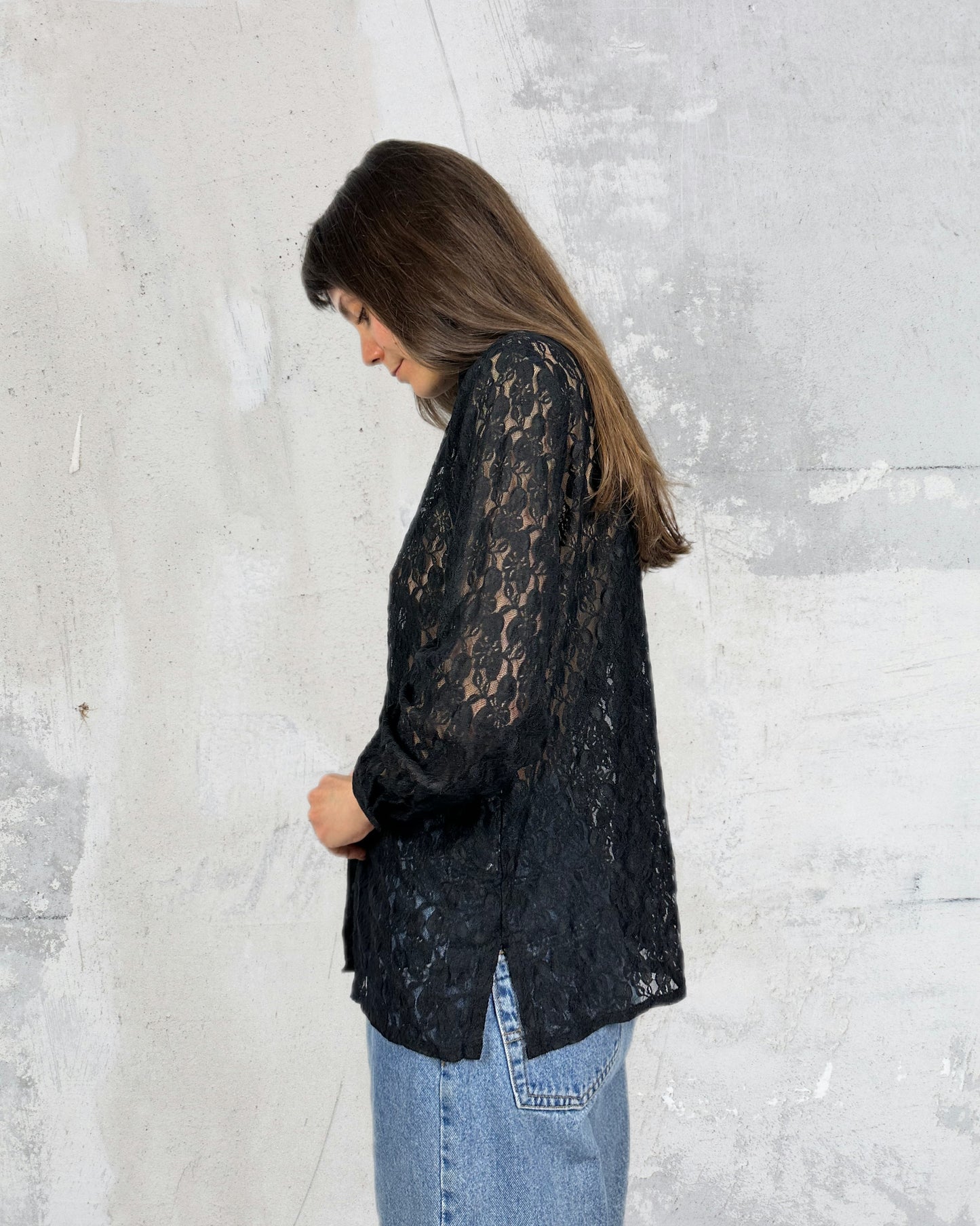 Camicia in pizzo
