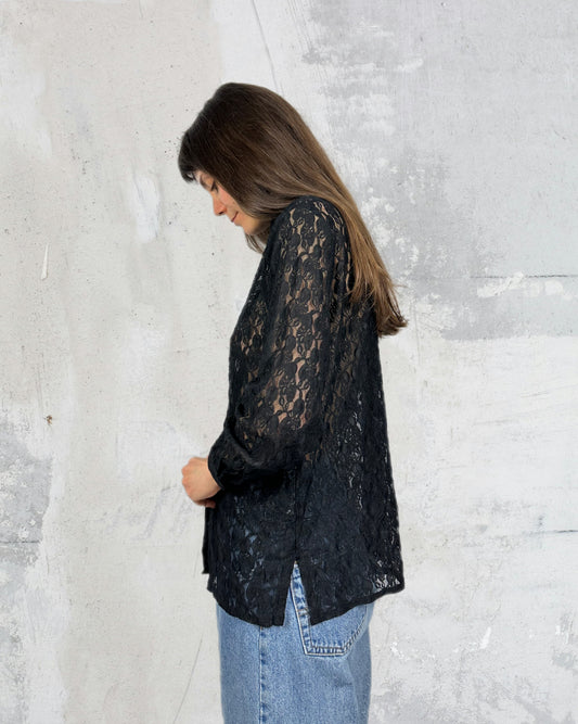 Camicia in pizzo
