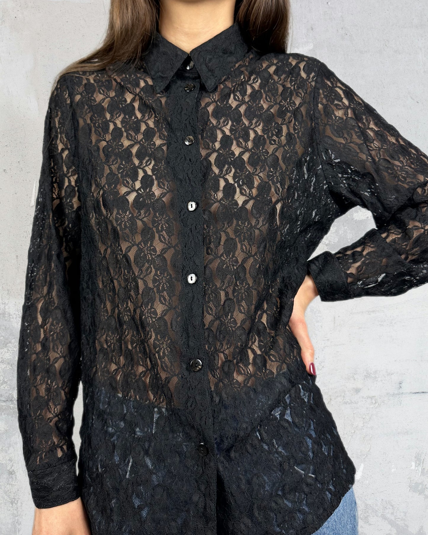 Camicia in pizzo