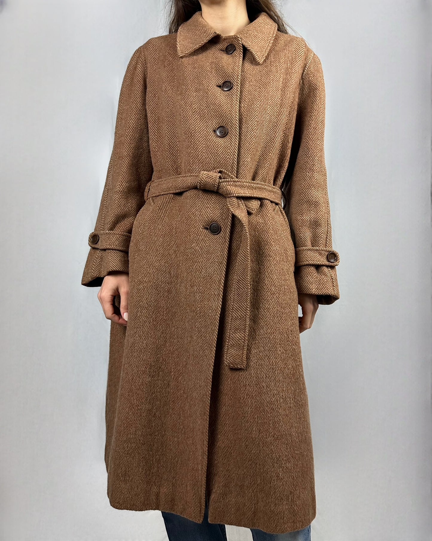 Cappotto cammello