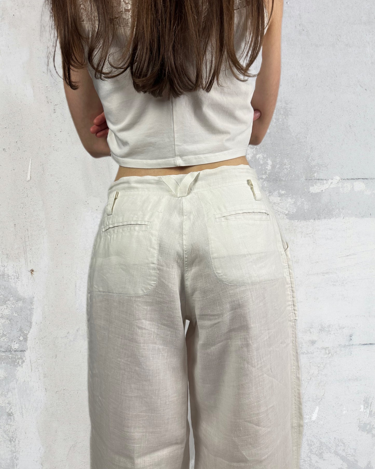 Lino cargo pants