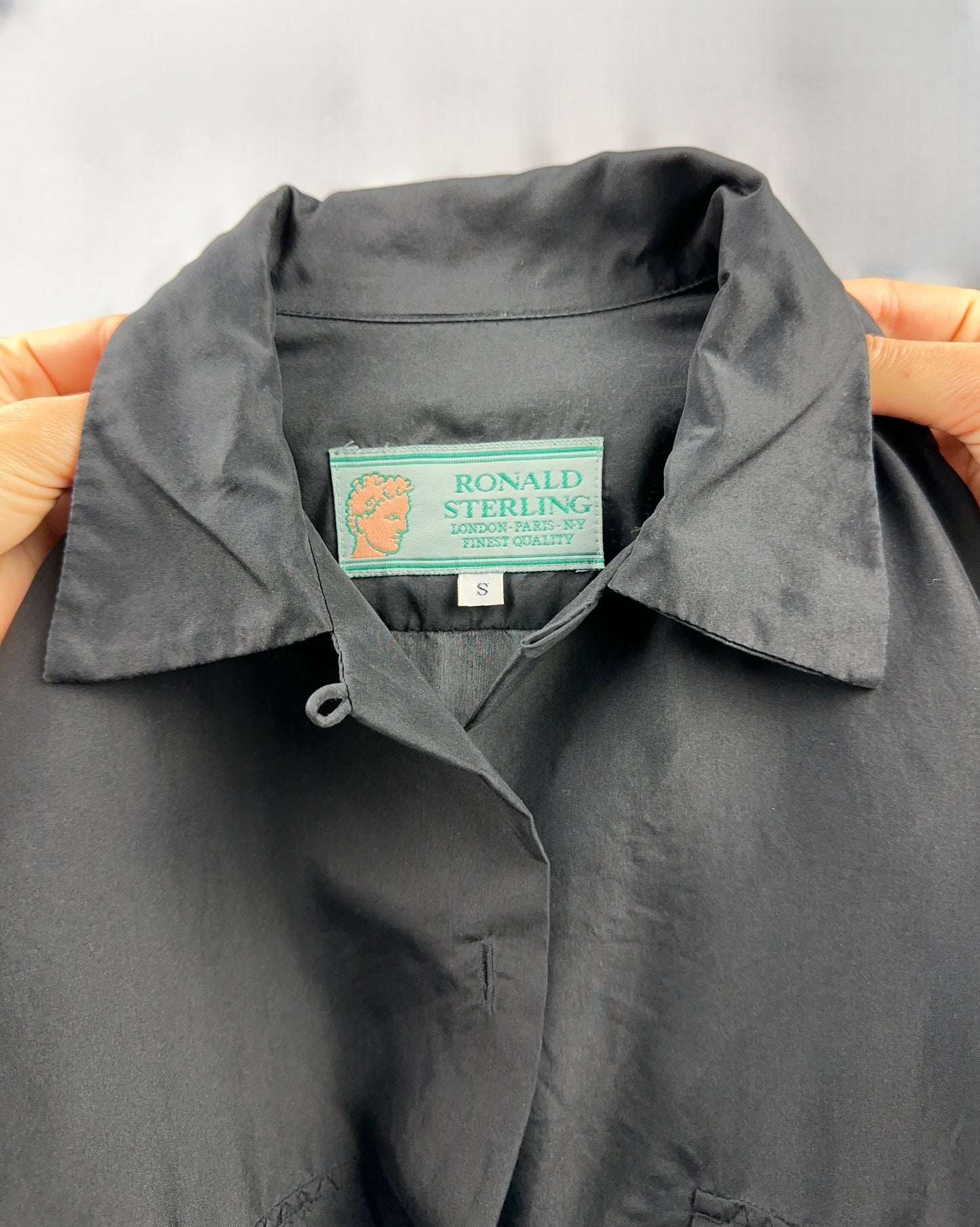 Camicia essenziale in pura seta