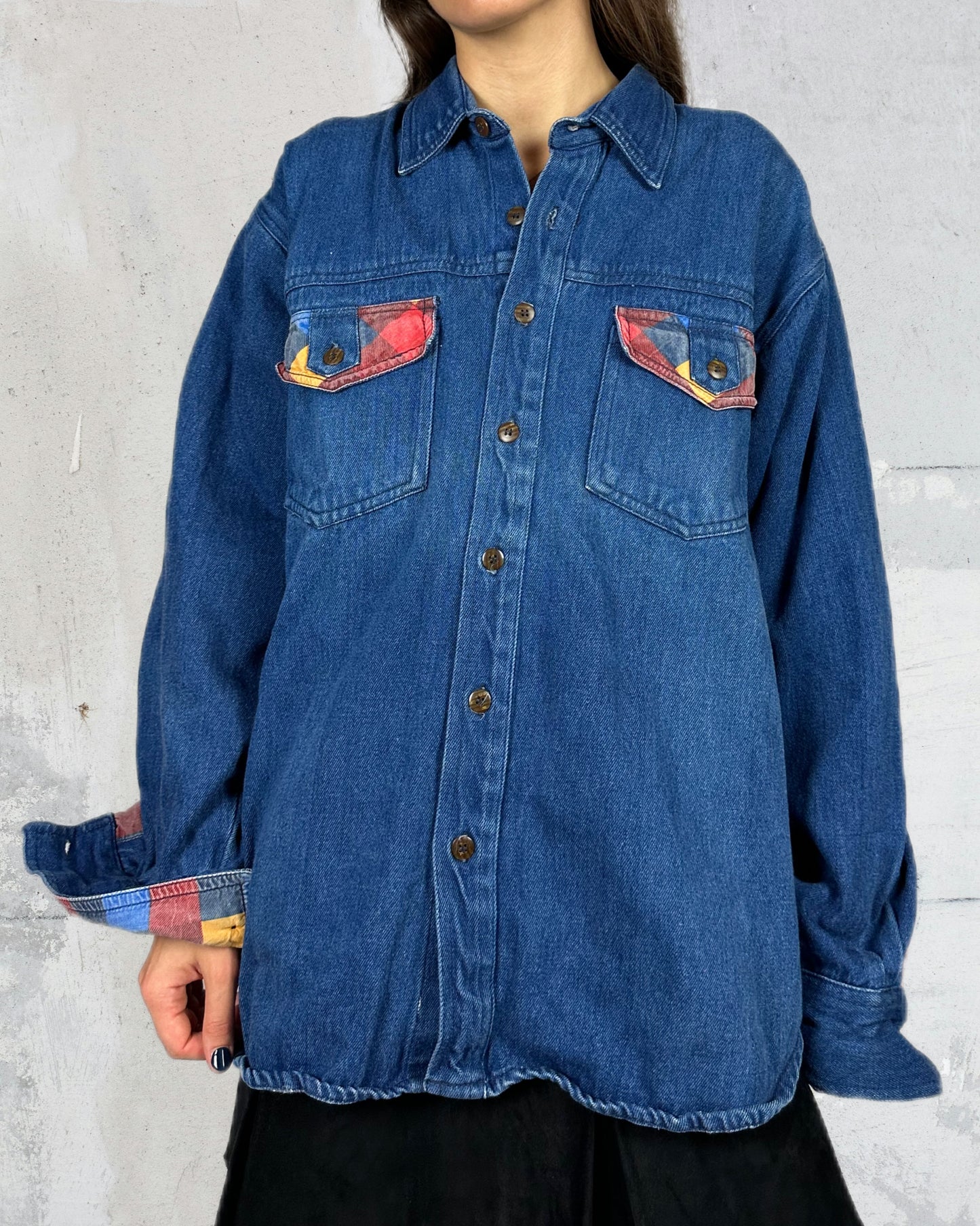 Color Patch Denim