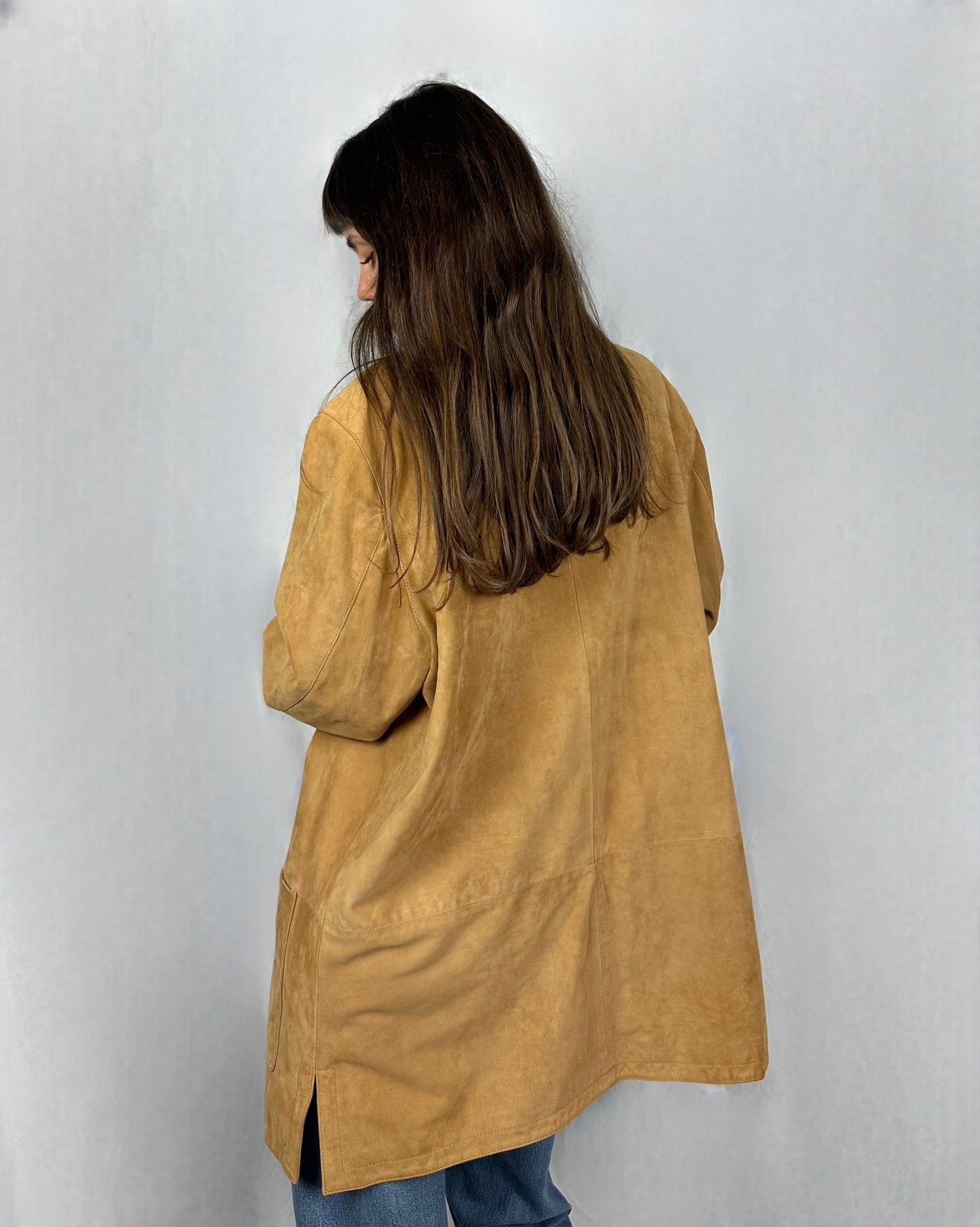 Giacca in suede