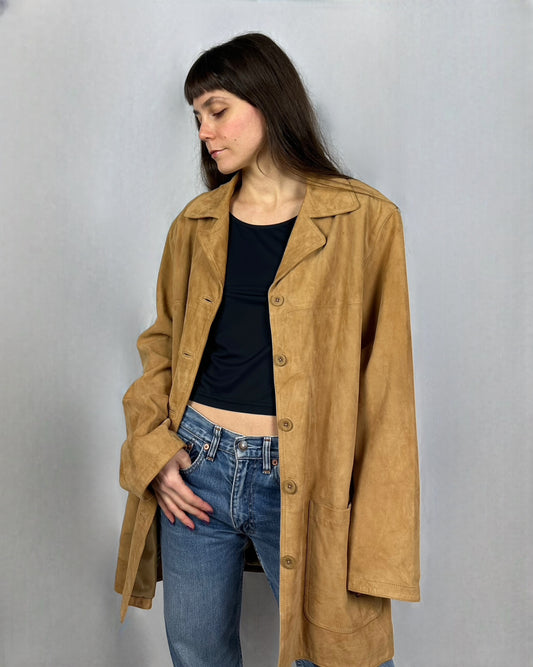 Giacca in suede