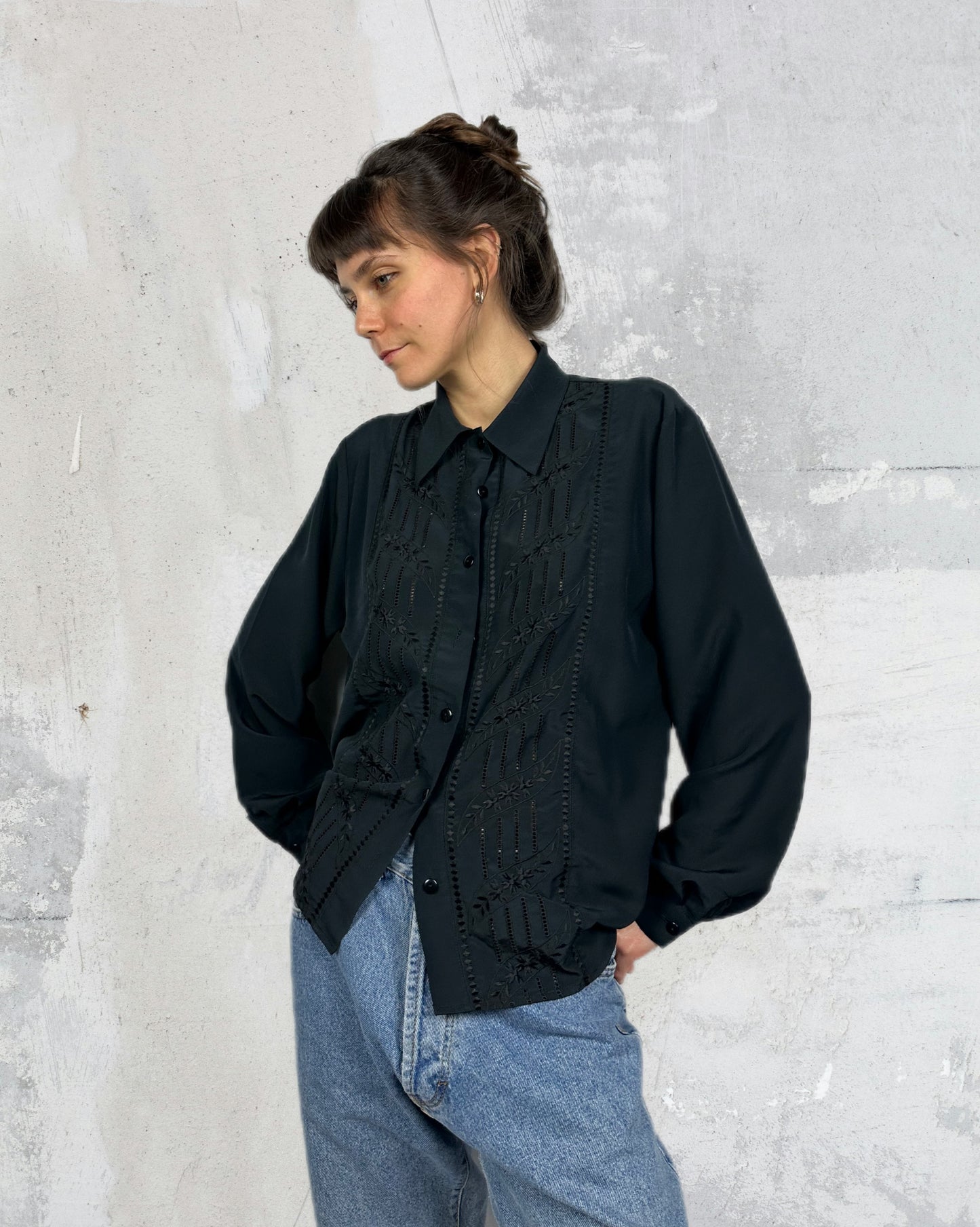 Camicia ricamata