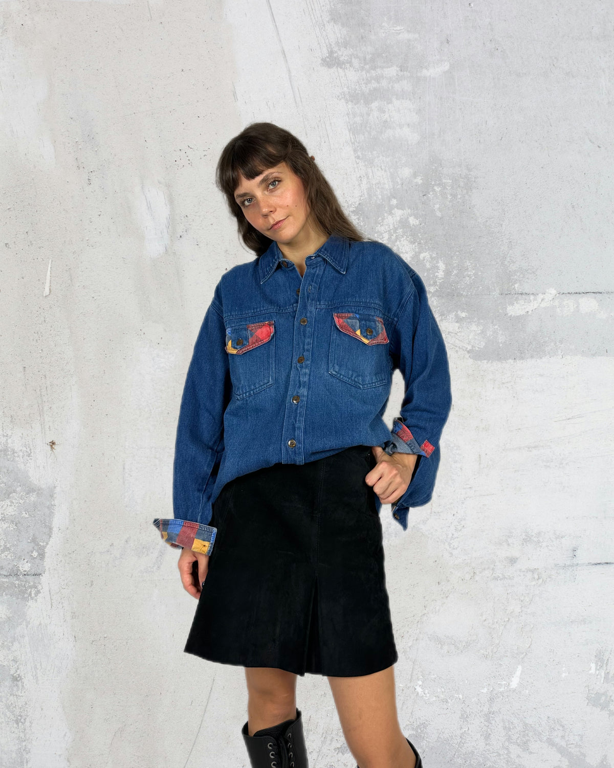 Color Patch Denim