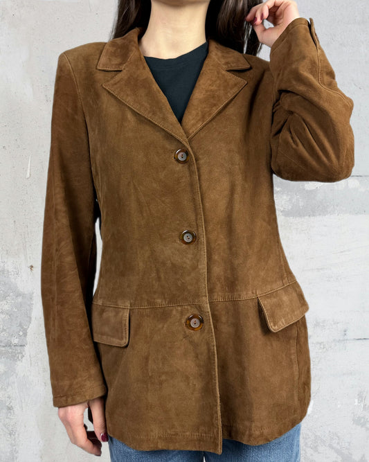 Giacca perfetta in suede