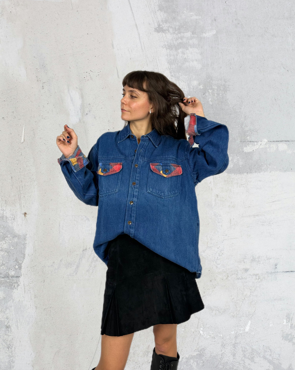 Color Patch Denim