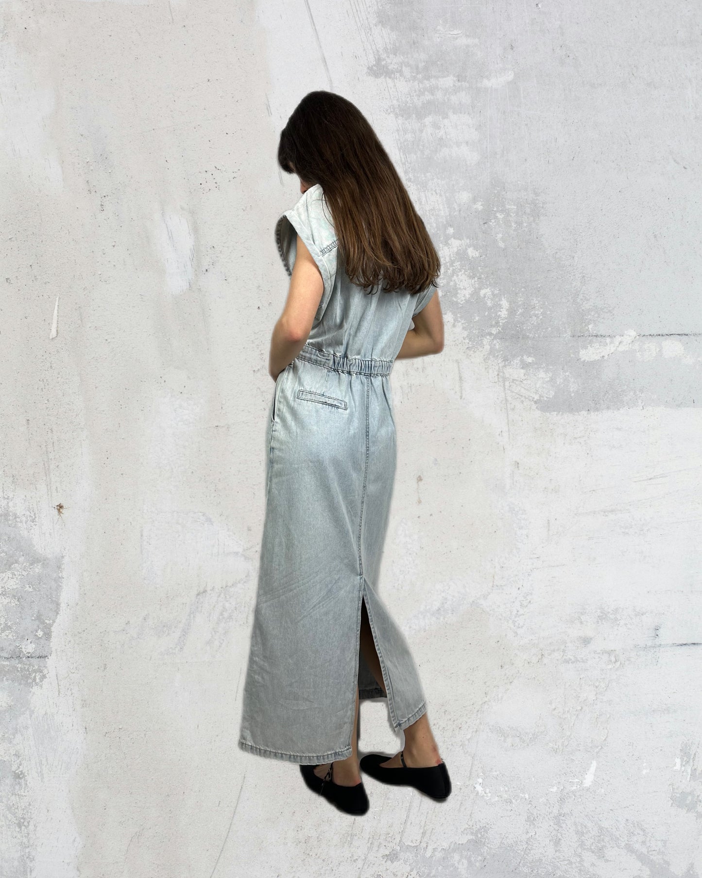 Effortless jeans dress