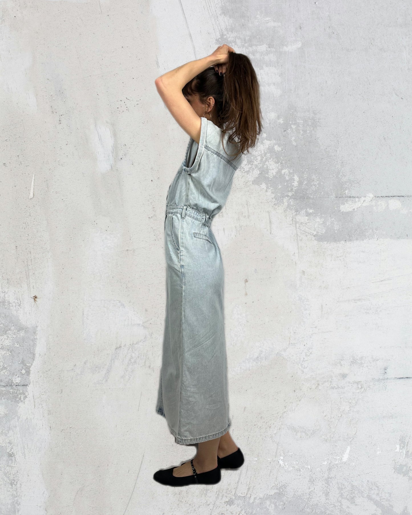 Effortless jeans dress