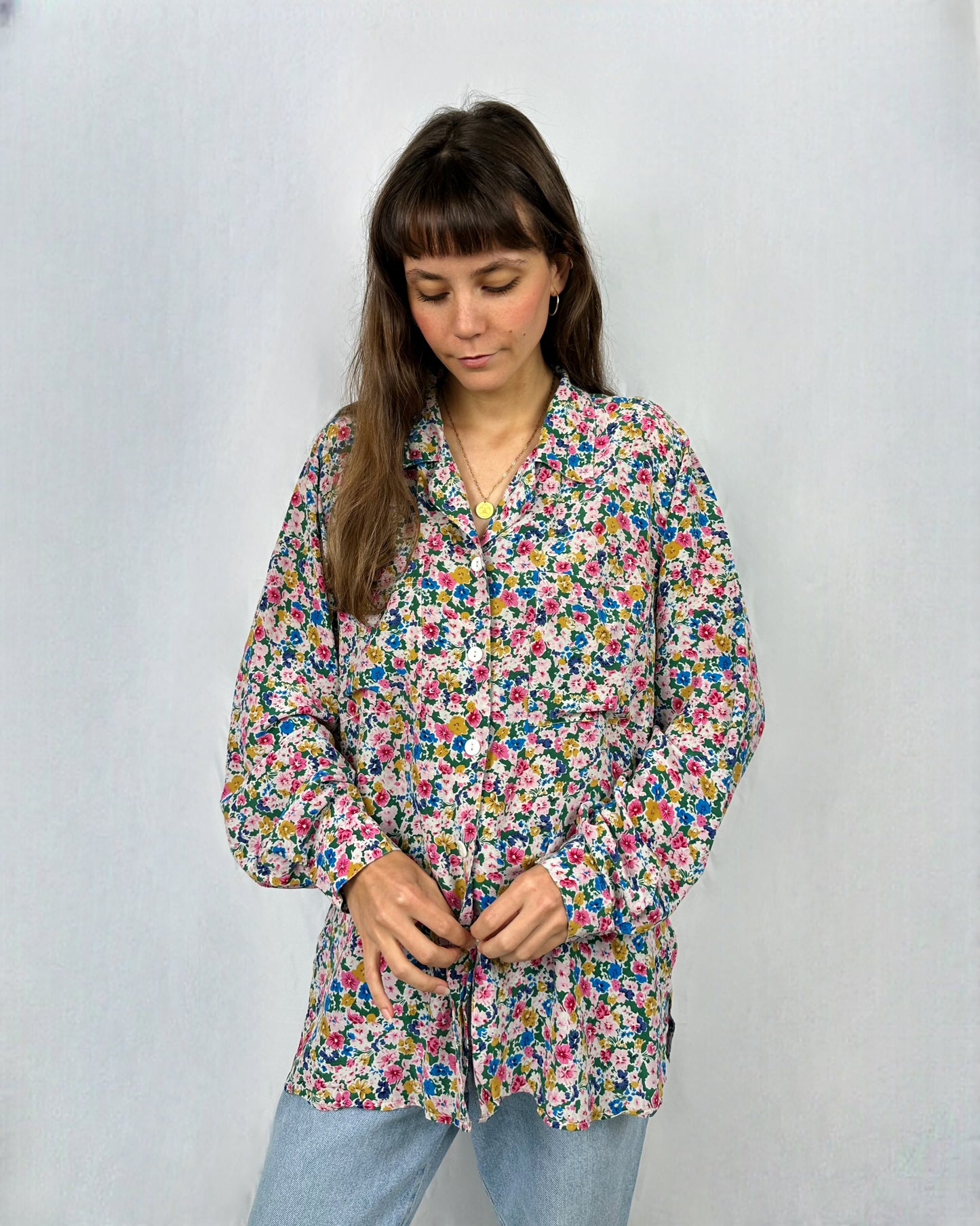 Camicia in pura seta