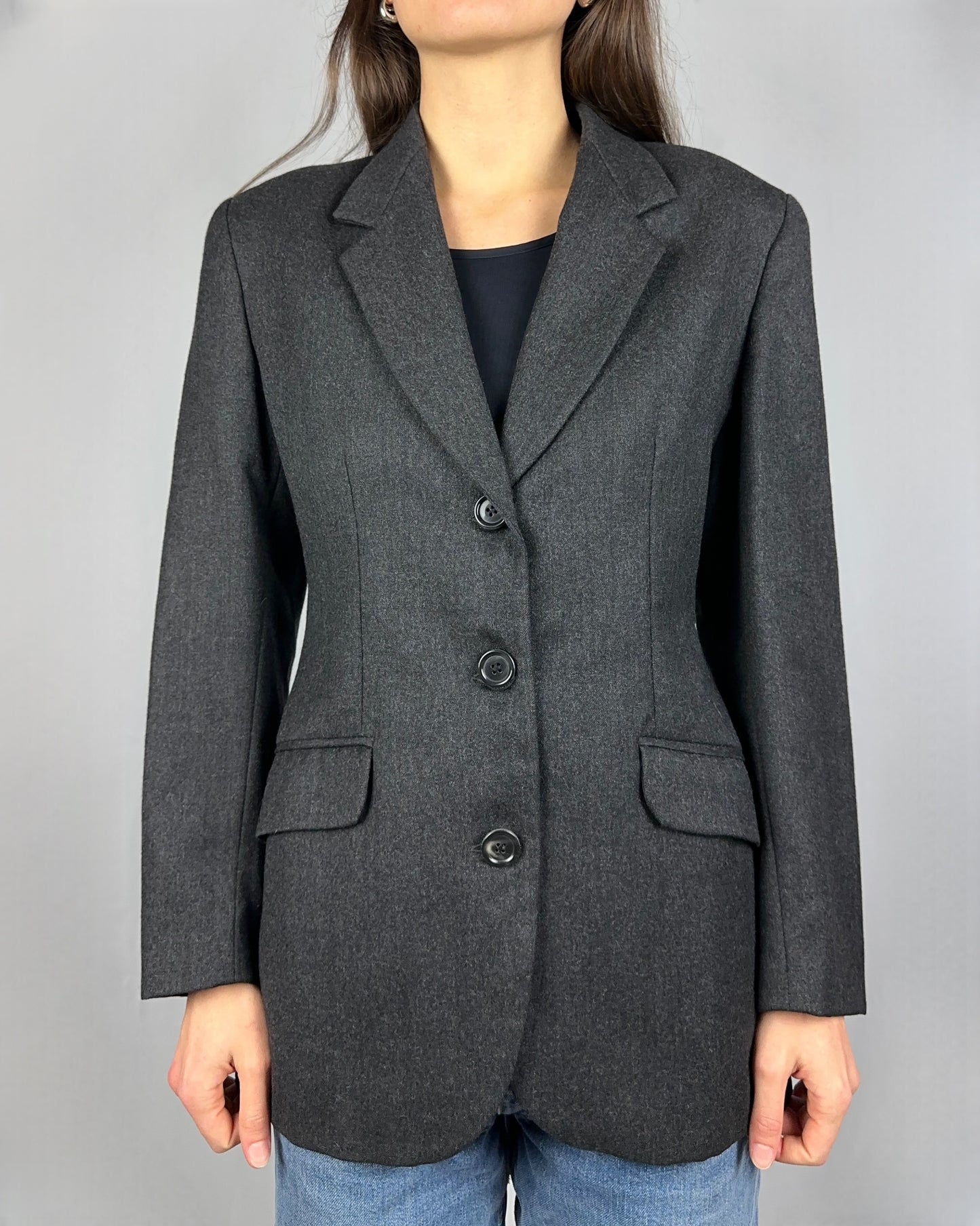 Blazer perfetto in pura lana vergine