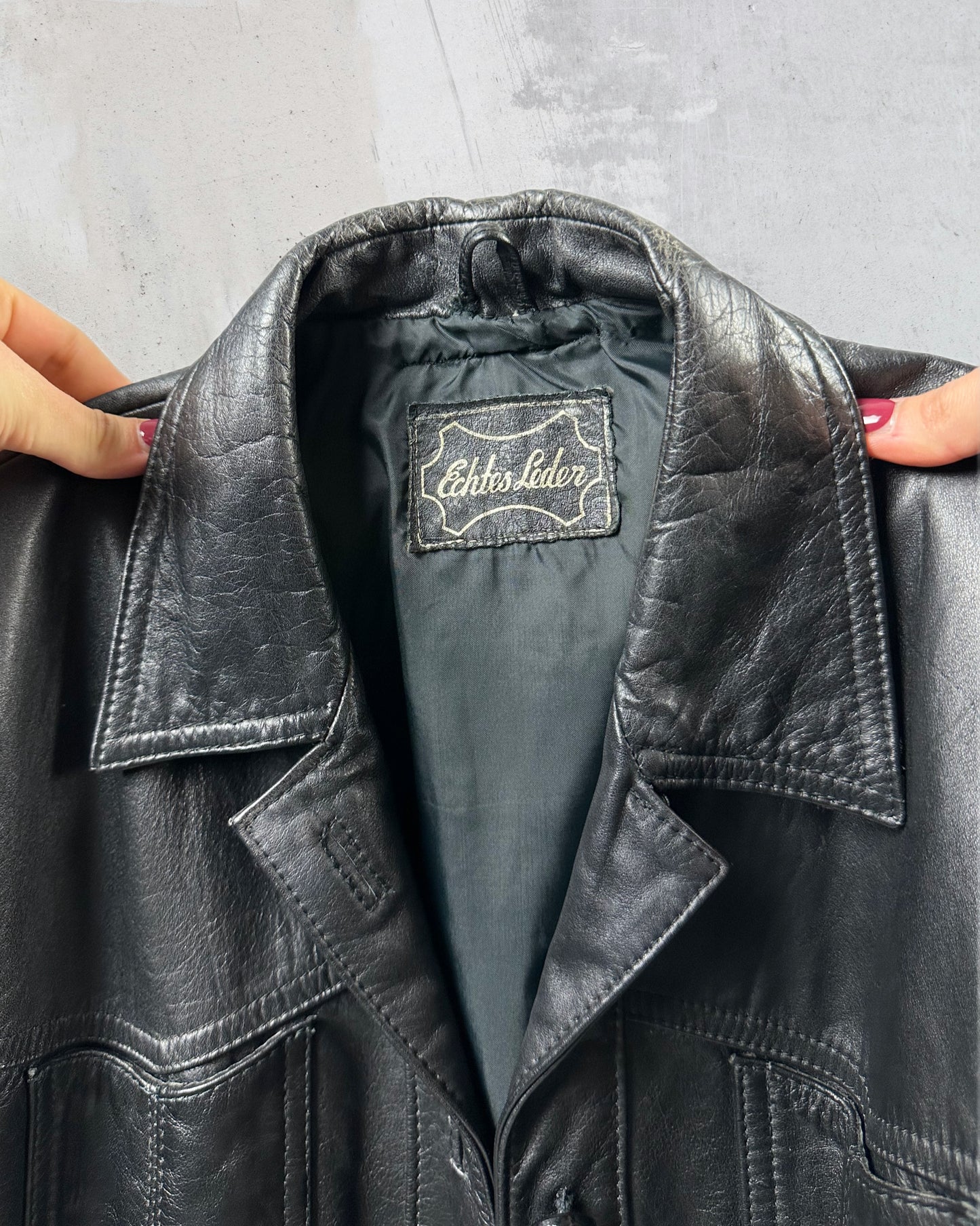 Blazer/giacchetta in vera pelle
