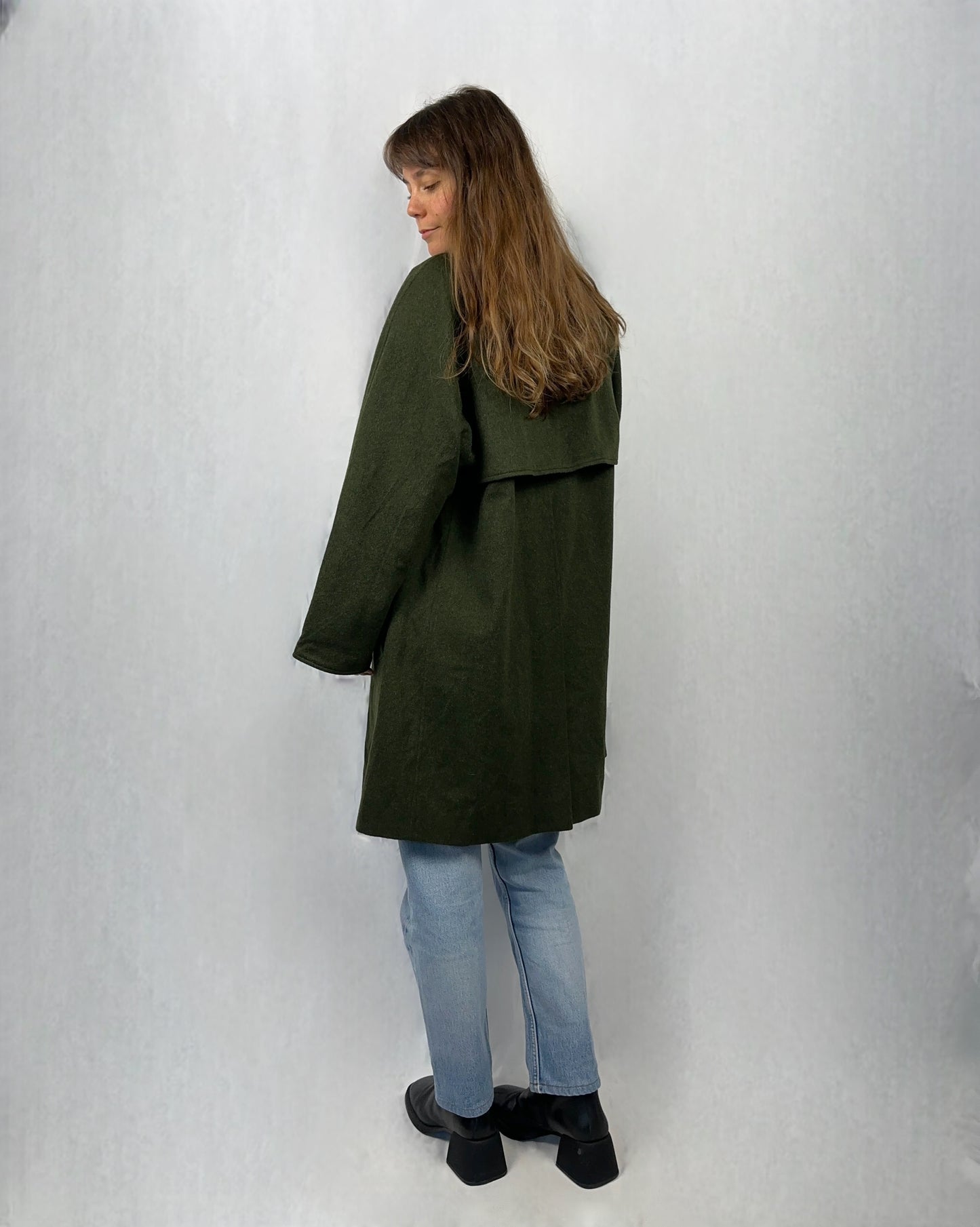 Burberry vintage in lana e alpaca