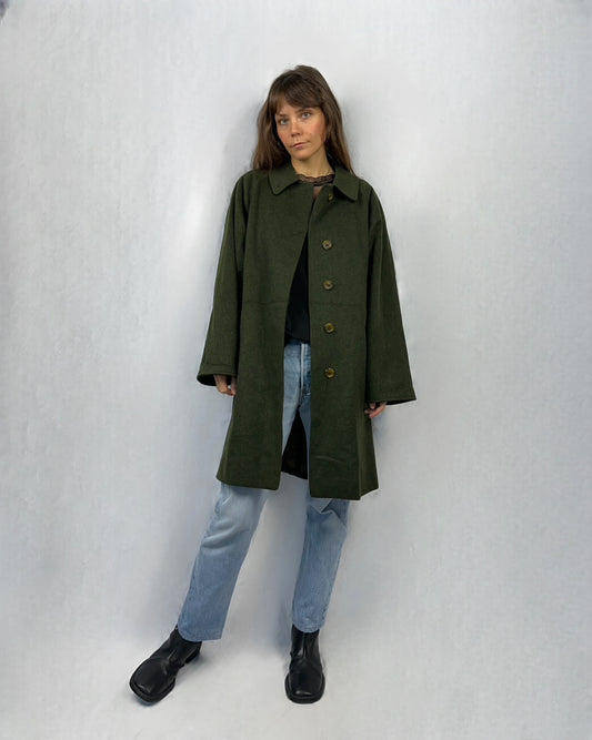 Burberry vintage in lana e alpaca