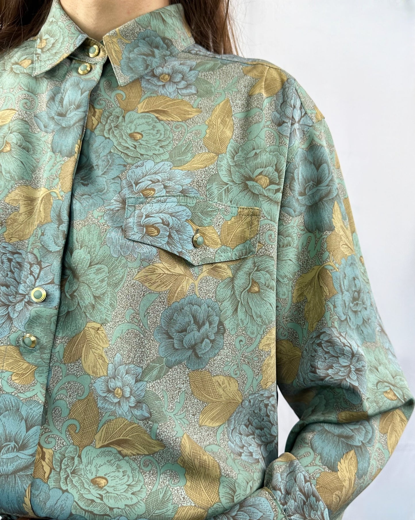 Camicia floreale unica