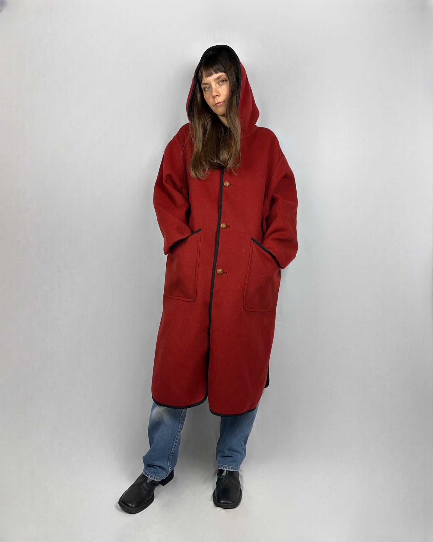 Loden double-face in lana Merino