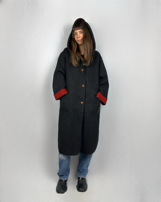 Loden double-face in lana Merino