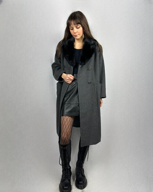 Cappotto grigio cenere