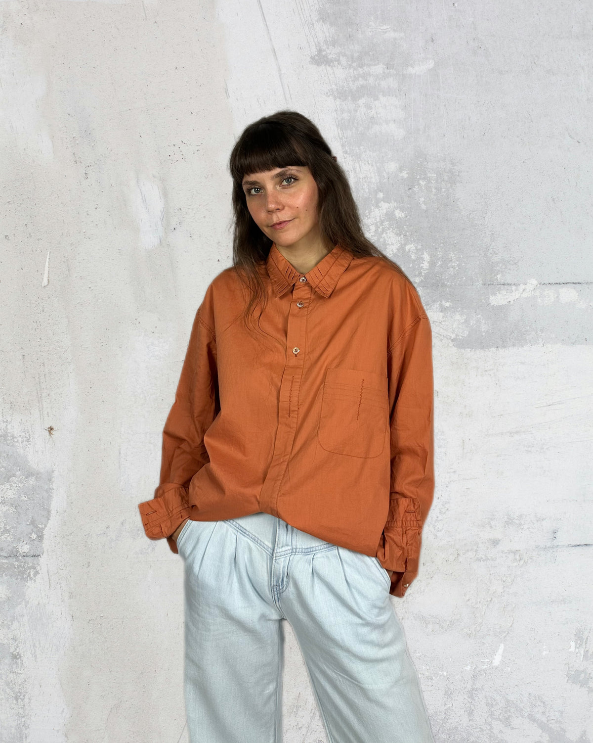 Camicia mattone