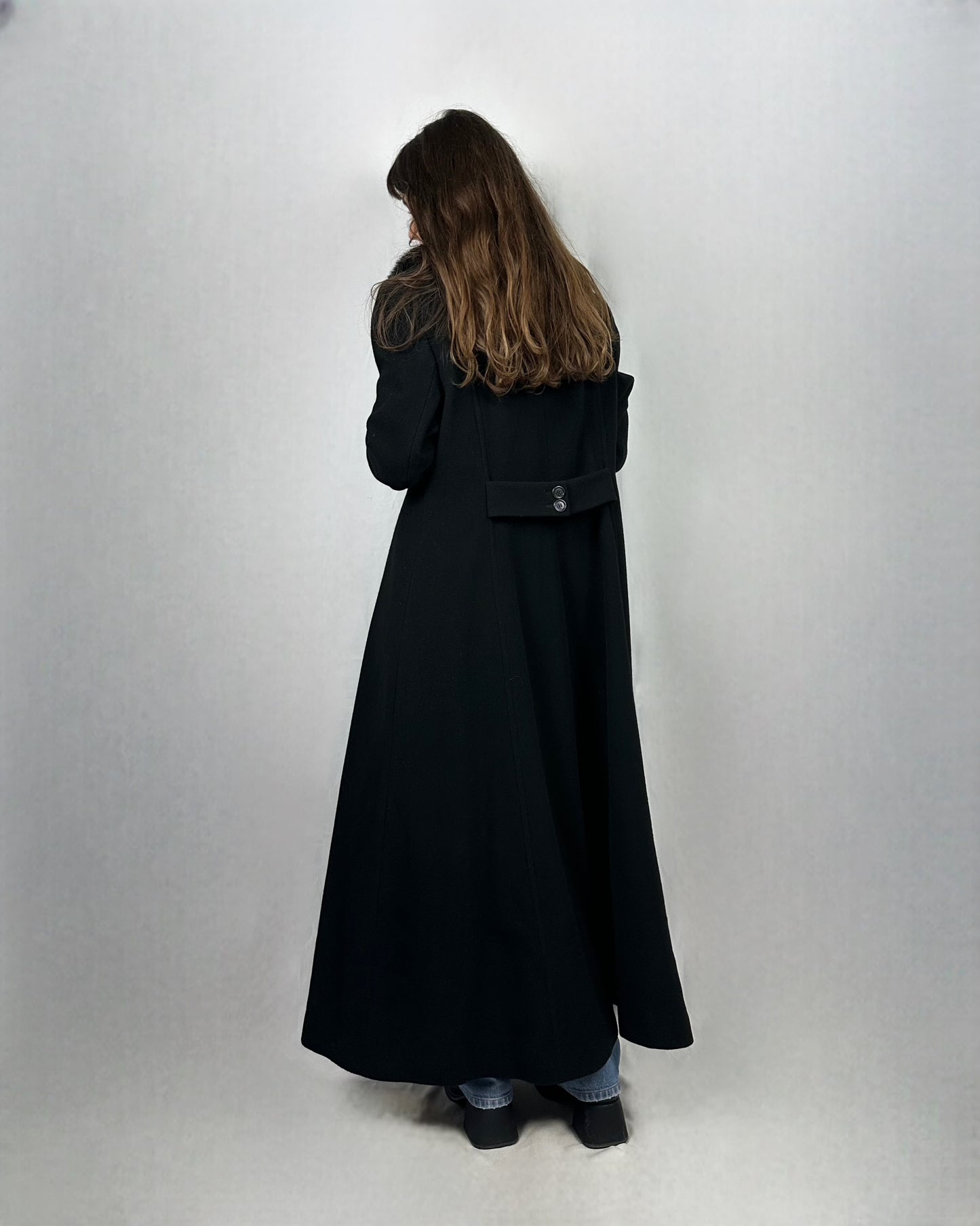 Cappotto in lana lunghissimo