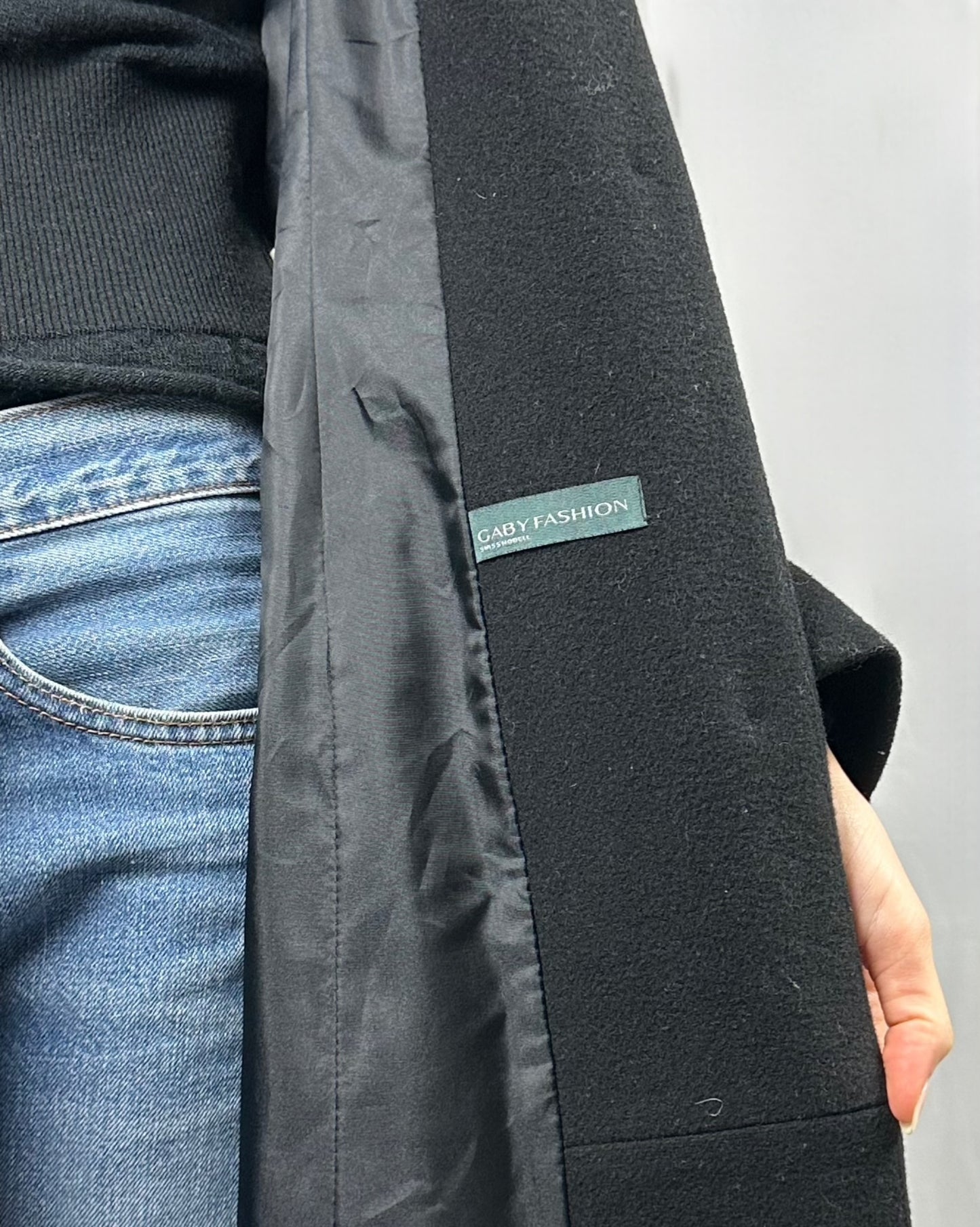 Cappotto in lana lunghissimo