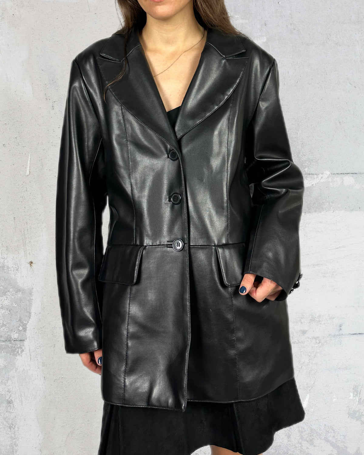 90s Oversized Leather