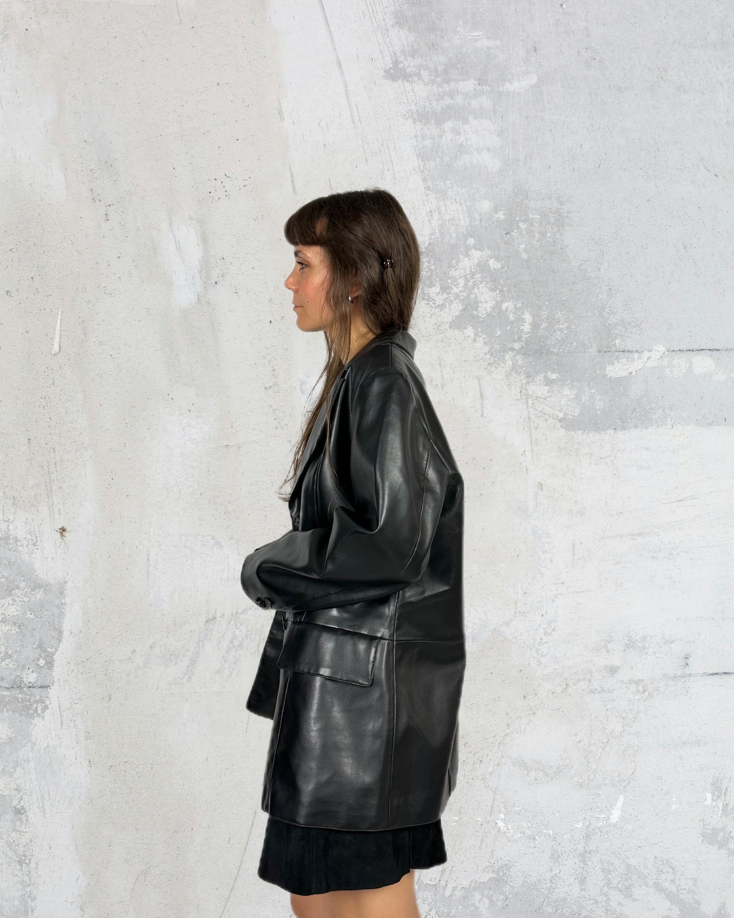 90s Oversized Leather