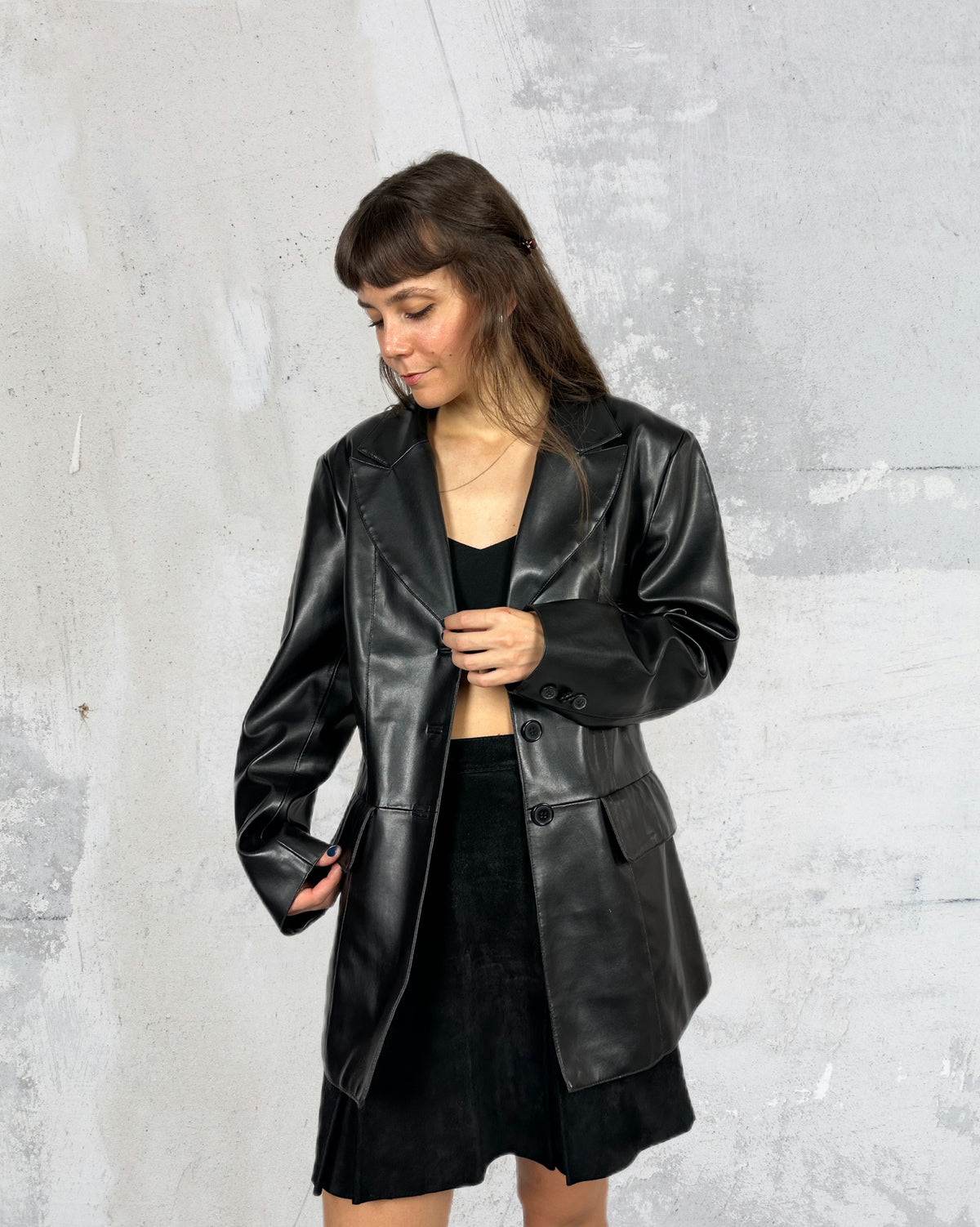 90s Oversized Leather