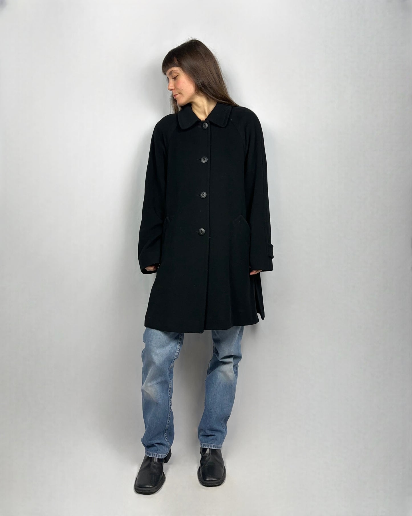 Cappotto essenziale in lana