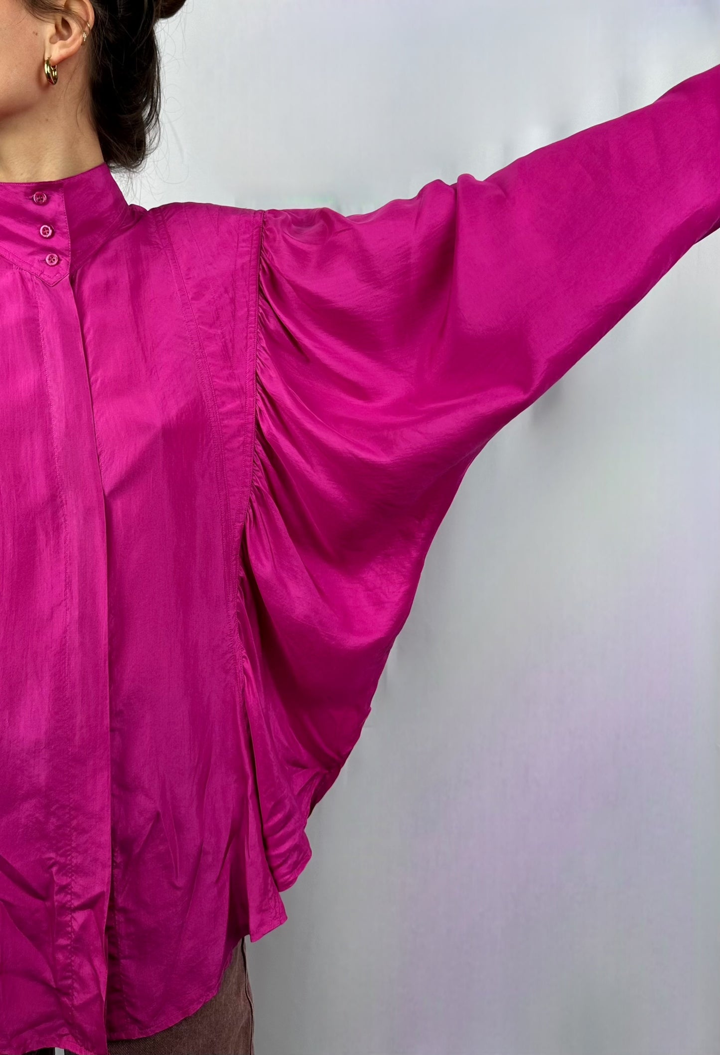 Camicia in pura seta anni '80