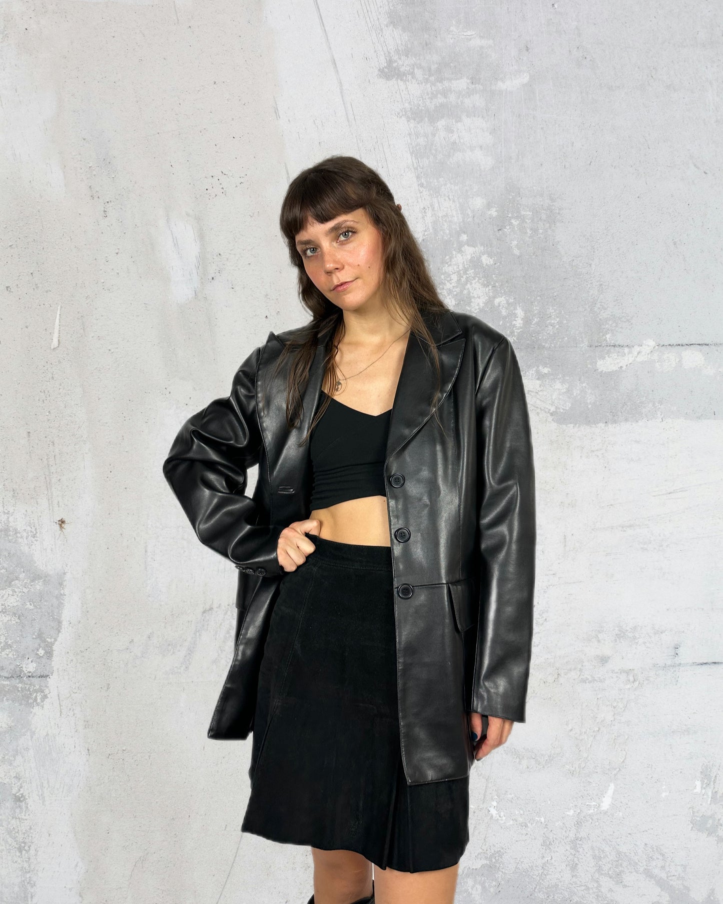 90s Oversized Leather
