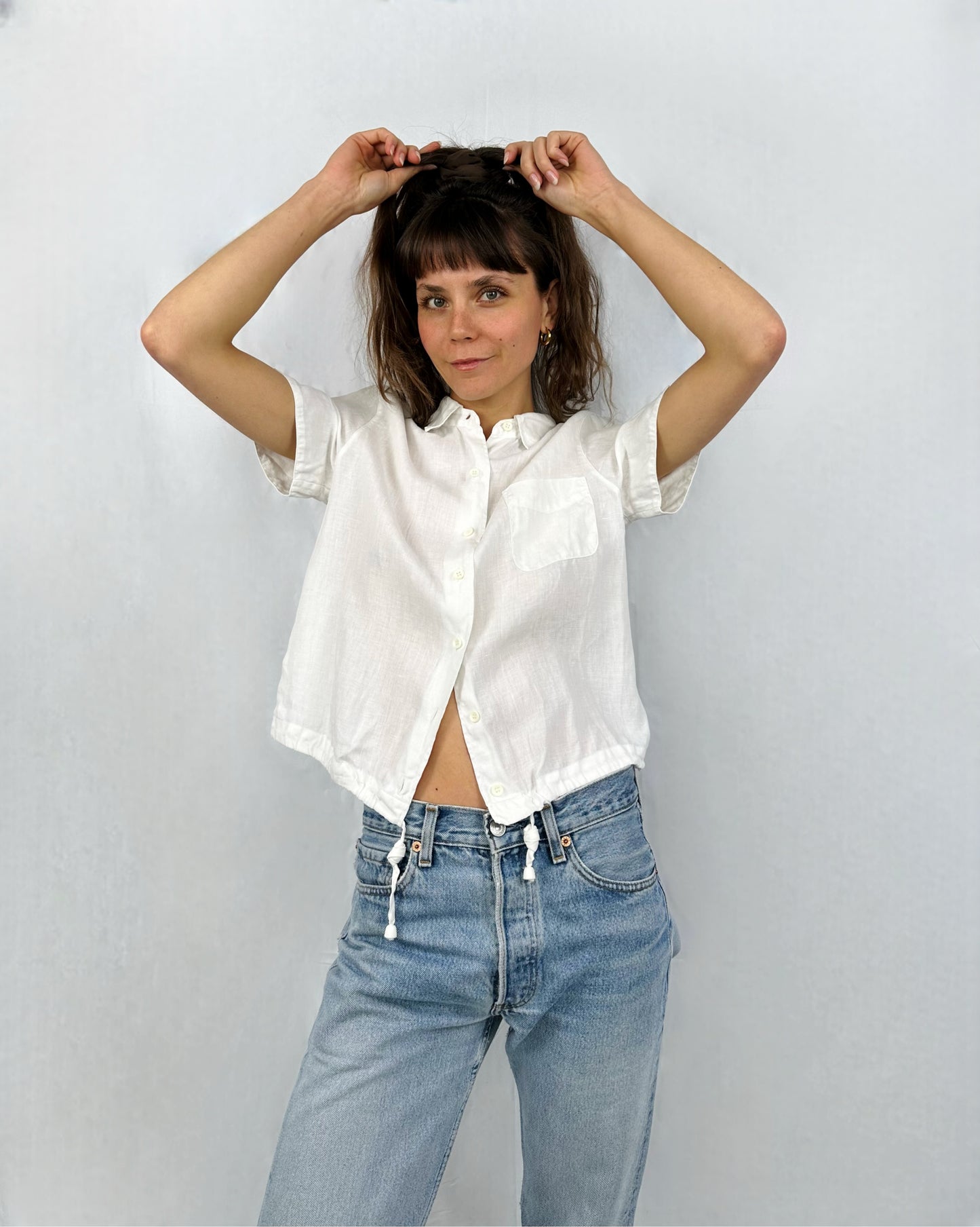 Camicia Armani in puro lino