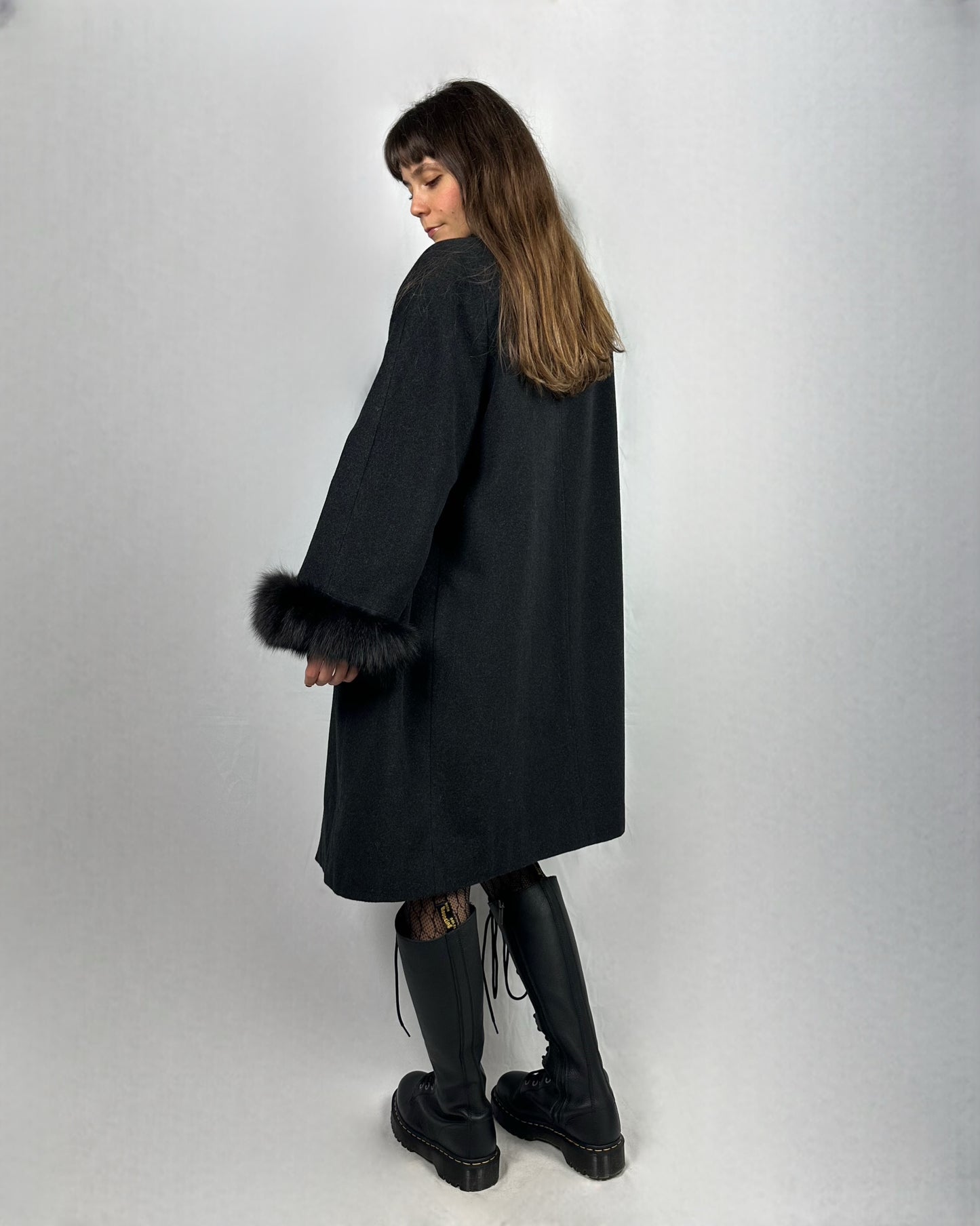 Cappotto in lana super raffinato