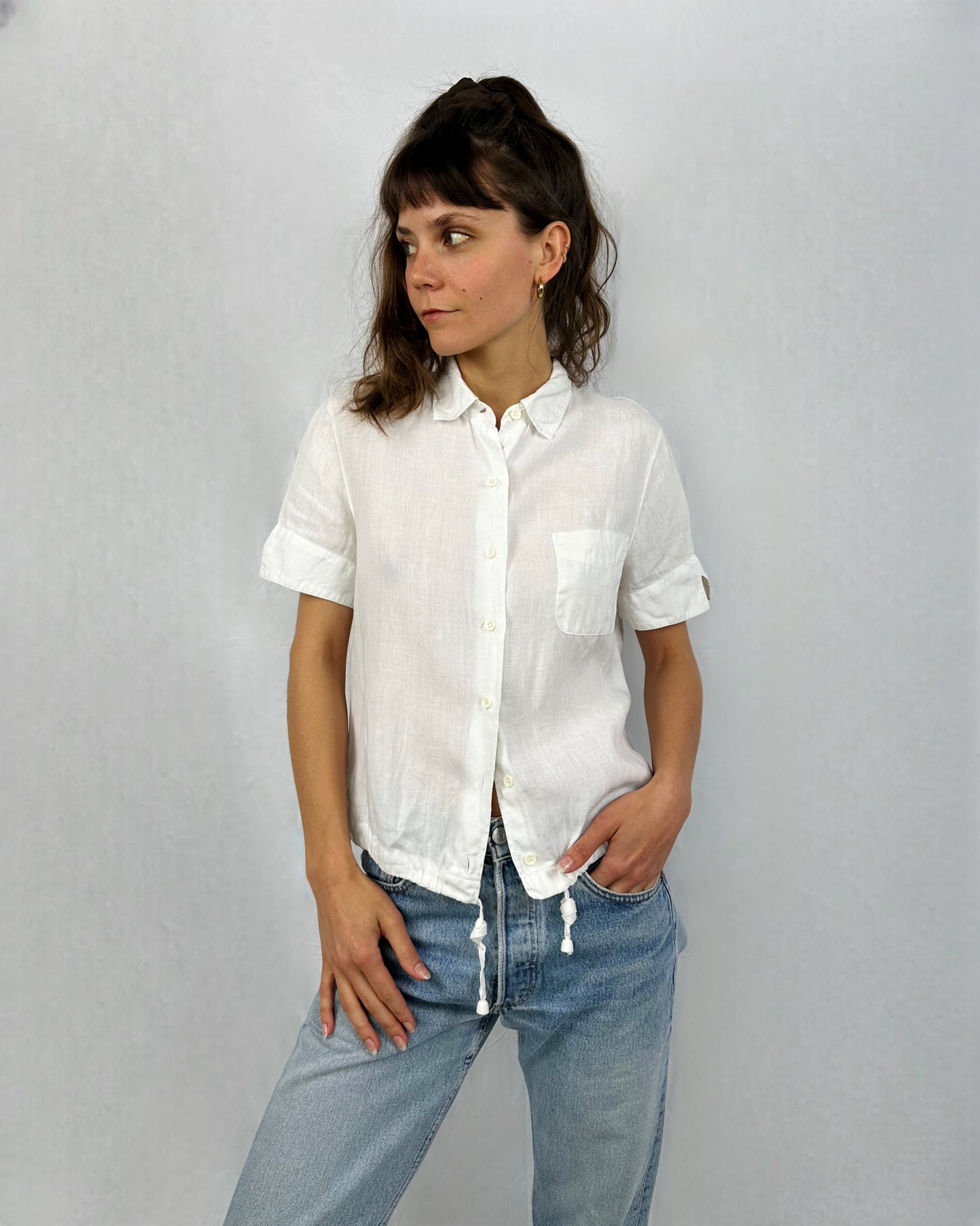 Camicia Armani in puro lino