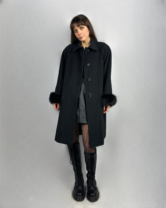 Cappotto in lana super raffinato