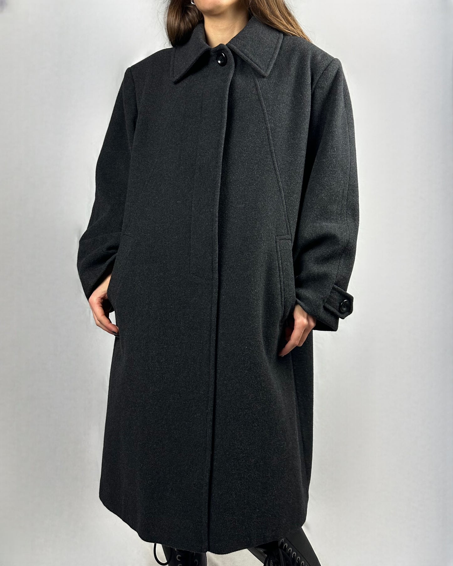 Cappotto elegante in pura lana