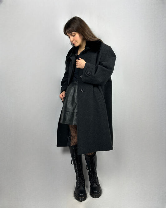 Cappotto elegante in pura lana