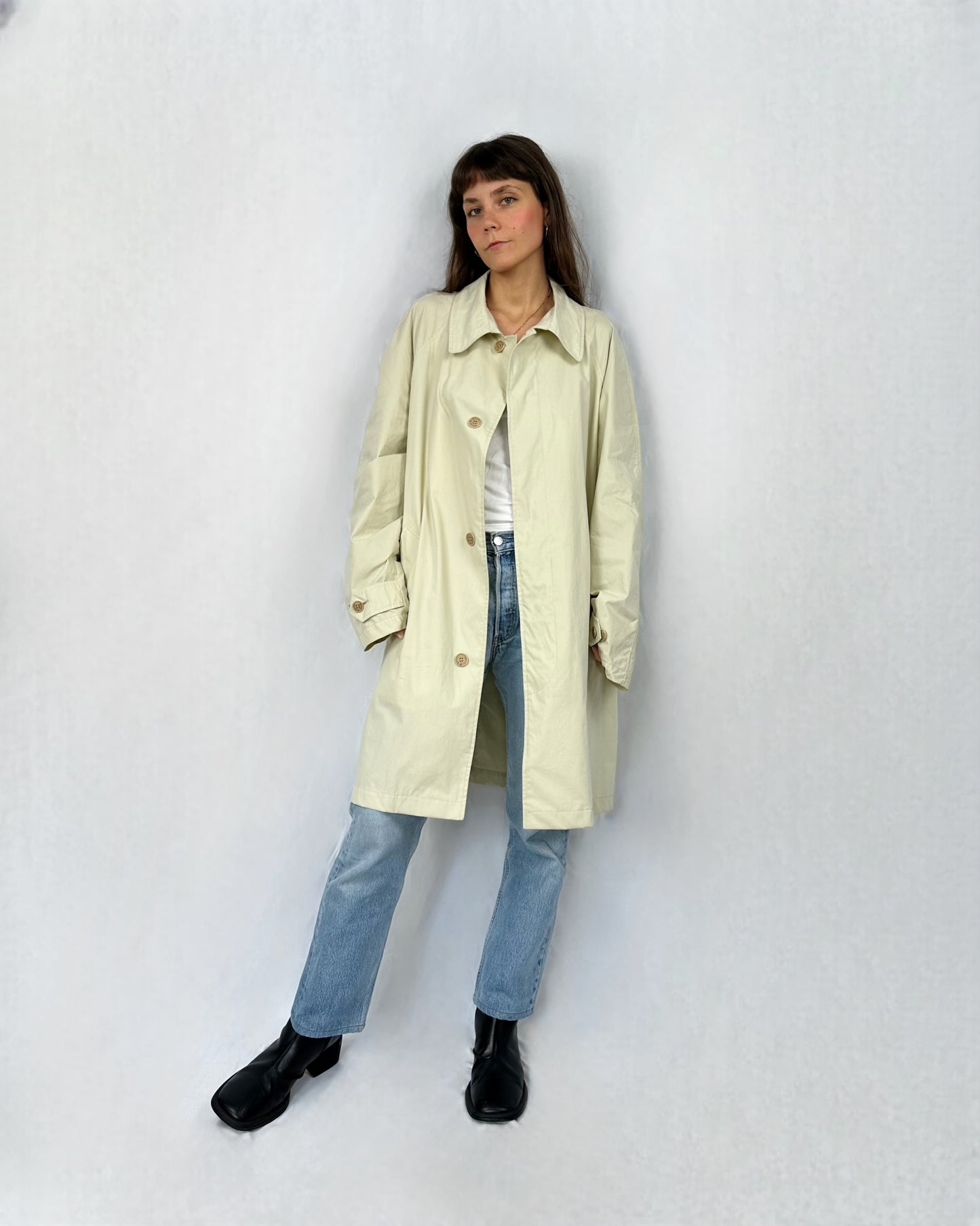 Trench classico beige