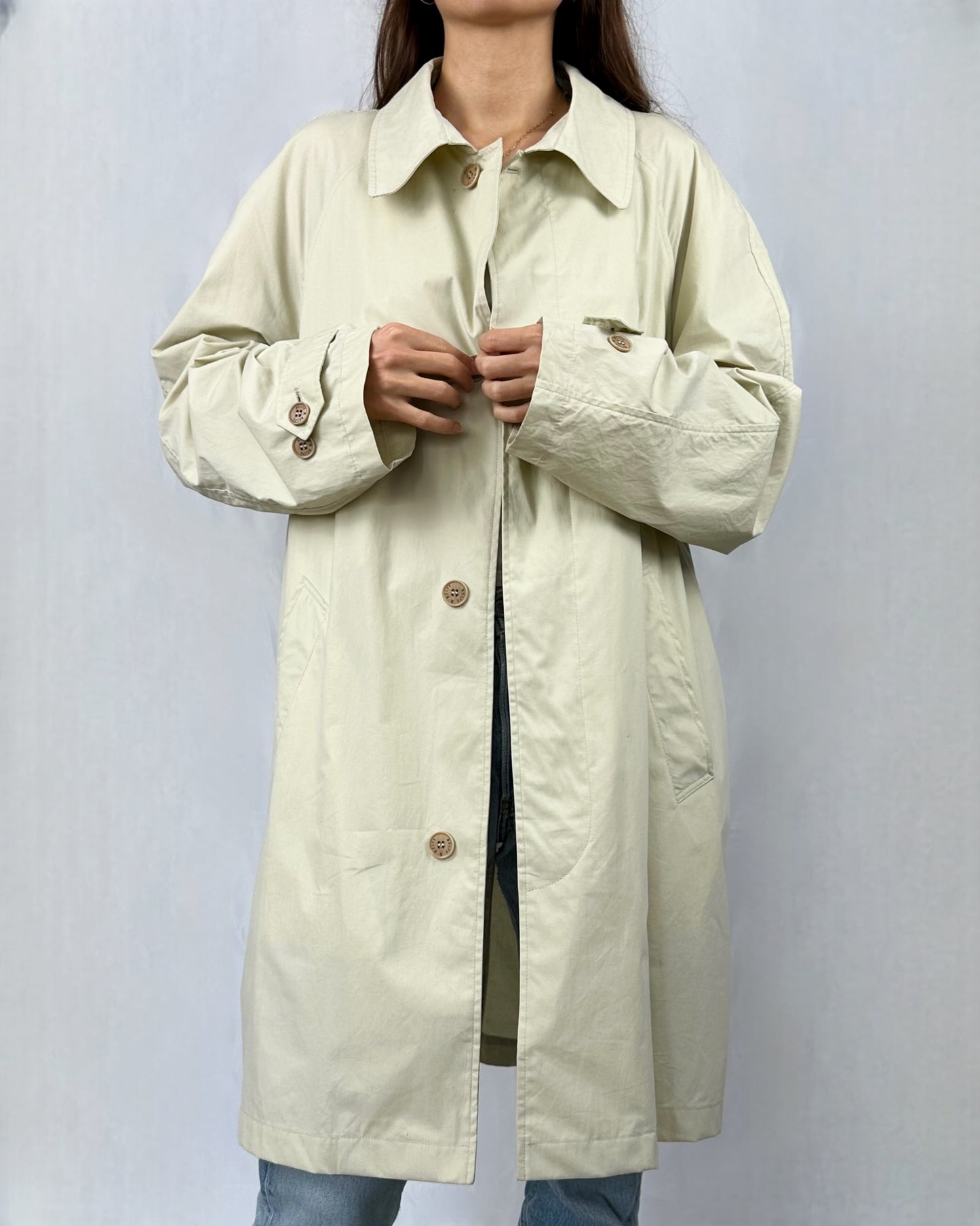 Trench classico beige