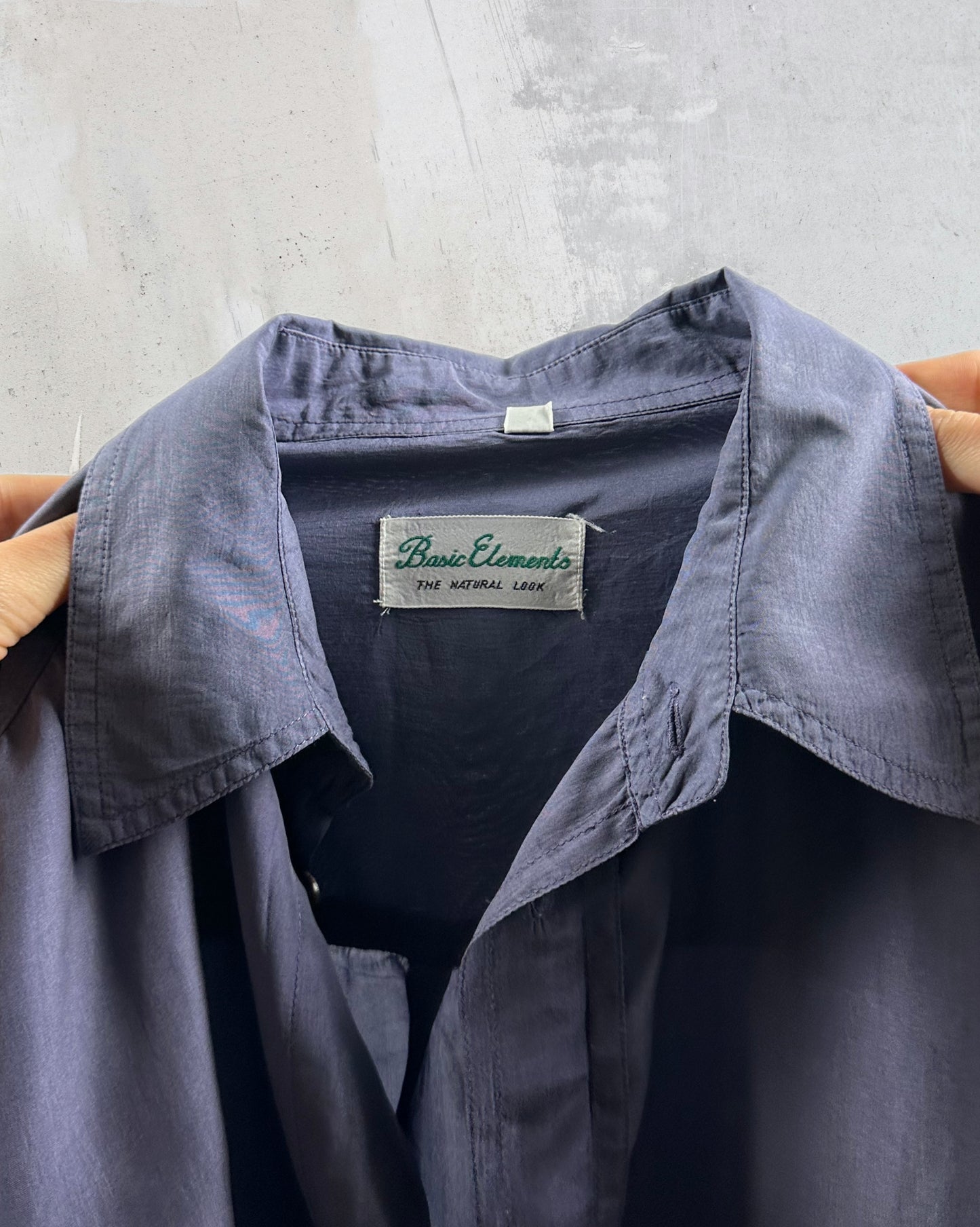 Camicia lilla in pura seta